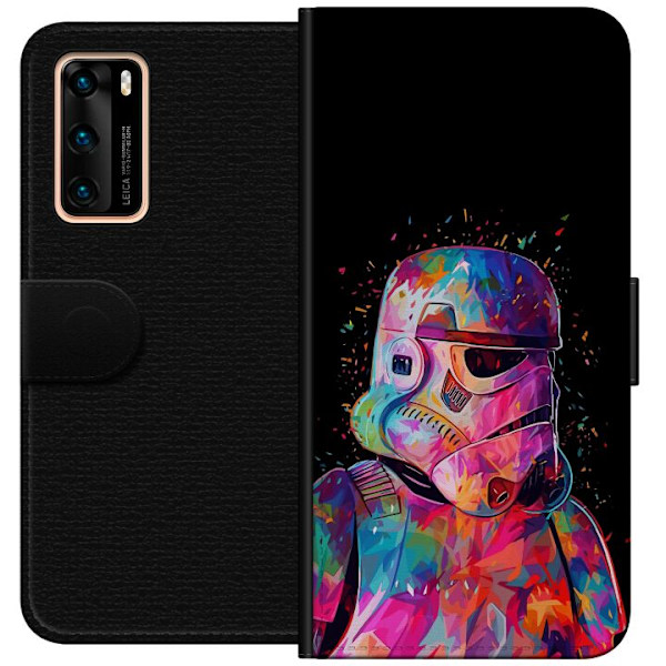 Huawei P40 Tegnebogsetui Star Wars Stormtrooper