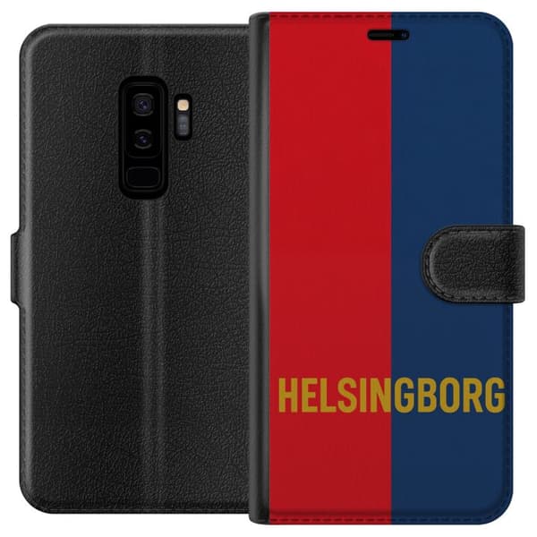 Kompatibel Tegnebogsetui til Samsung Galaxy S9+ Helsingborg – fodbold