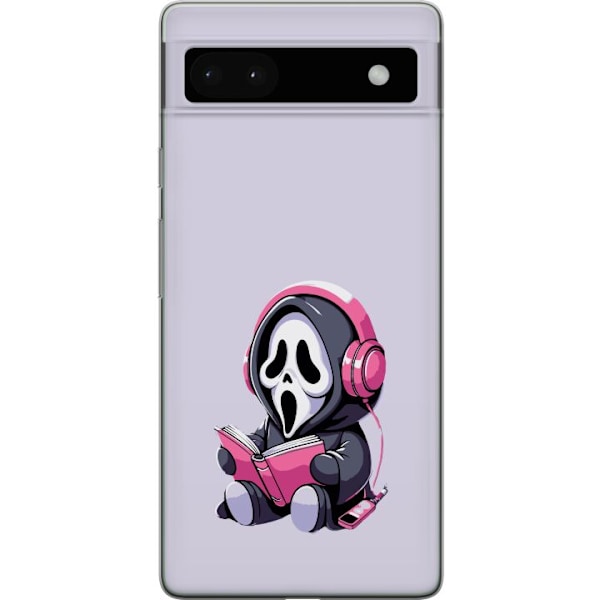 Google Pixel 6a Genomskinligt Skal Scream