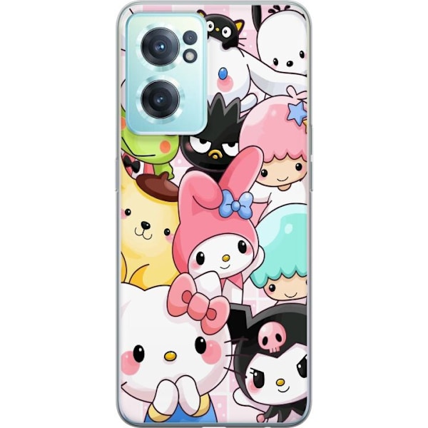 OnePlus Nord CE 2 5G Genomskinligt Skal Kawaii Sanrio Crew