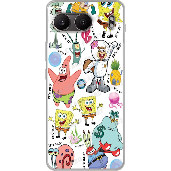 OnePlus Nord 4 Gennemsigtig cover SpongeBob SquarePants