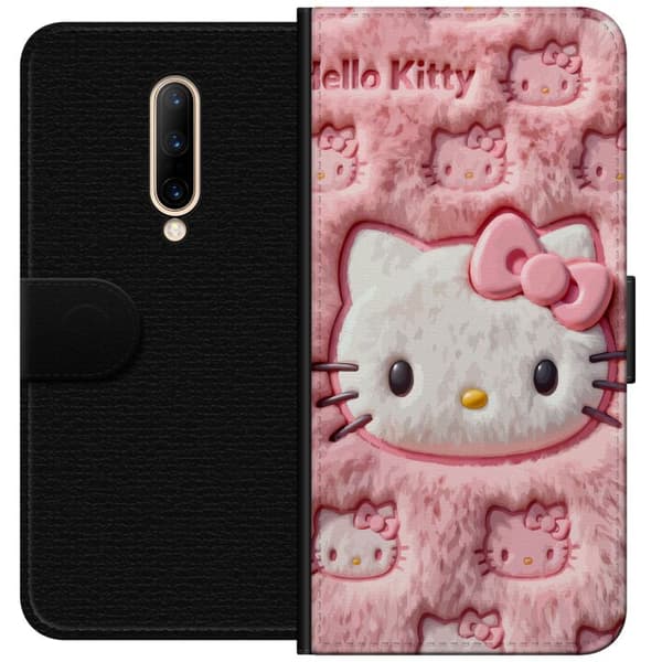 Kompatibelt Lommeboketui til OnePlus 7 Pro Søt rosa
