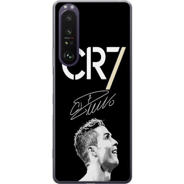 Sony Xperia 1 III Genomskinligt Skal CR7 Ronaldo