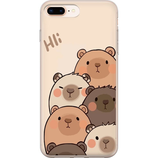 Kompatibelt Mobildeksel til Apple iPhone 8 Plus Bear