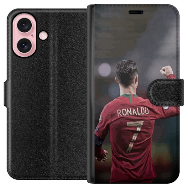 Apple iPhone 16 Tegnebogsetui Cristiano Ronaldo