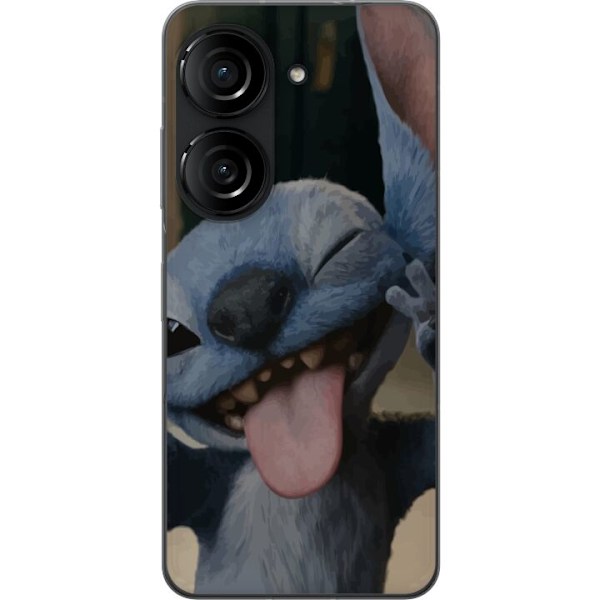 Asus Zenfone 10 Gjennomsiktig deksel Stitch Søt Alien - Blå