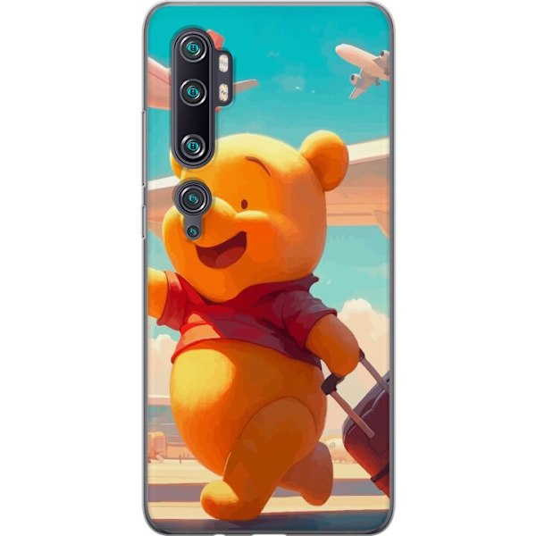 Xiaomi Mi Note 10 Pro Gjennomsiktig deksel Nalle Puh Reiser