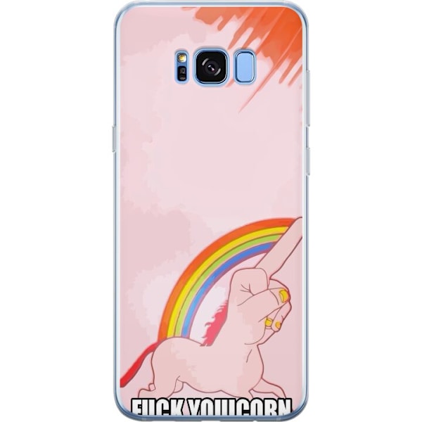 Samsung Galaxy S8+ Genomskinligt Skal Fuck Unicorn