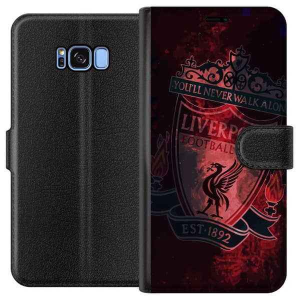 Kompatibelt Plånboksfodral till Samsung Galaxy S8 Liverpool