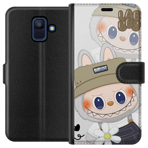 Samsung Galaxy A6 (2018) Lommeboketui Labubu Minimal Mood - En