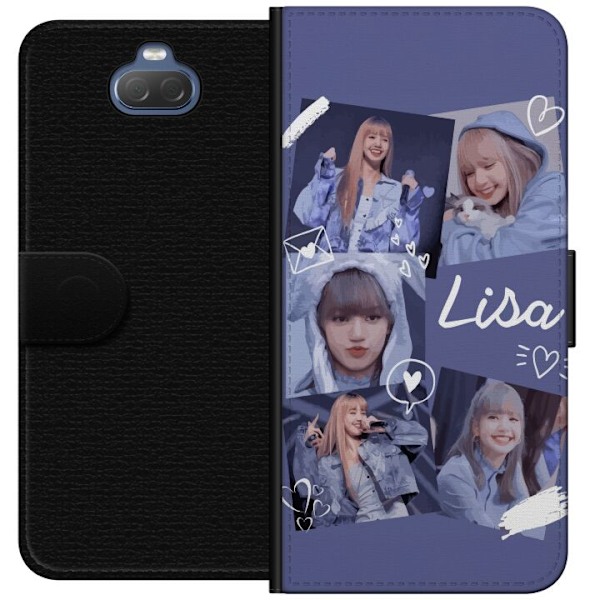 Sony Xperia 10 Lompakkokotelo Lisa Blackpink – Aesthetic K-pop Queen