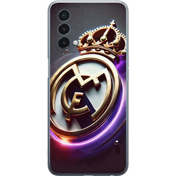 OnePlus Nord N200 5G Läpinäkyvä kuori Real Madrid CF