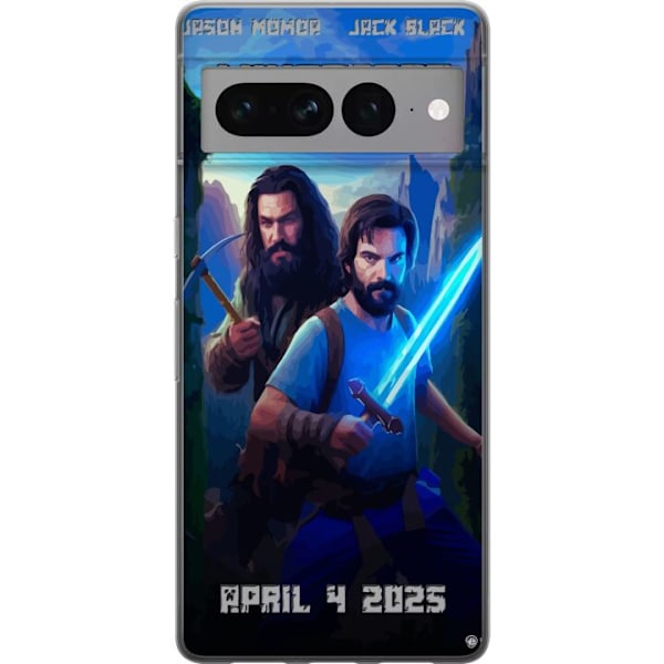 Google Pixel 7 Pro Läpinäkyvä kuori Minecraft-elokuva
