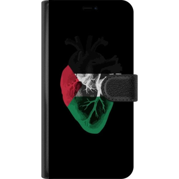Xiaomi Redmi 9 Plånboksfodral Palestina Hjärta