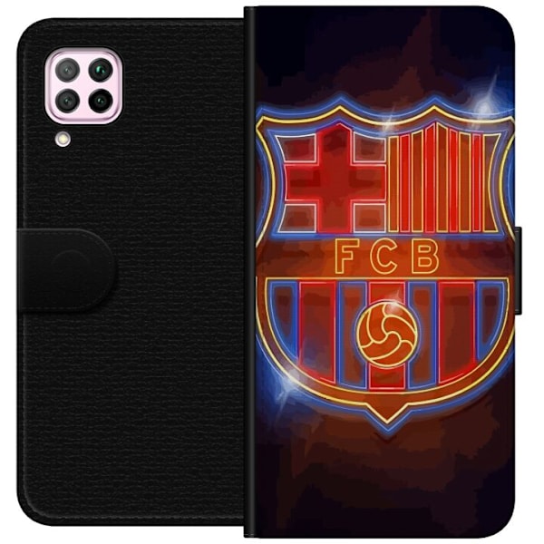 Huawei P40 lite Lompakkokotelo FC Barcelona