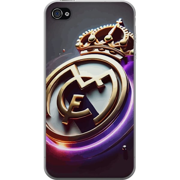 Apple iPhone 4s Gennemsigtig cover Real Madrid CF