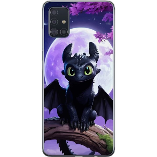Samsung Galaxy A51 Genomskinligt Skal Draktränaren How to Train Your Dragon