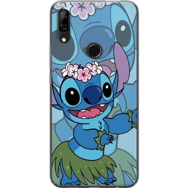 Huawei P Smart Z Läpinäkyvä kuori Stitch tähtien alla - Ta