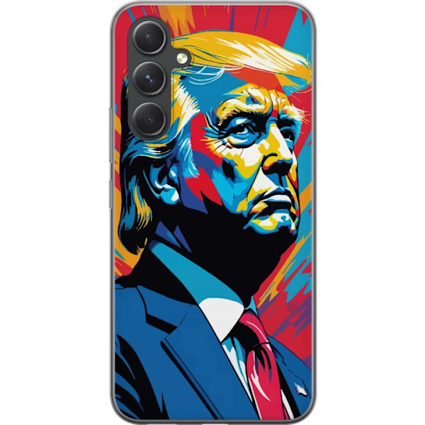 Samsung Galaxy S24 FE Gjennomsiktig deksel Trump