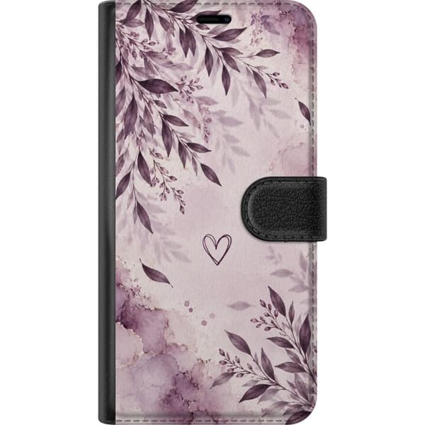 Kompatibel Tegnebogsetui til Apple iPhone Air Lavendelblad lilla