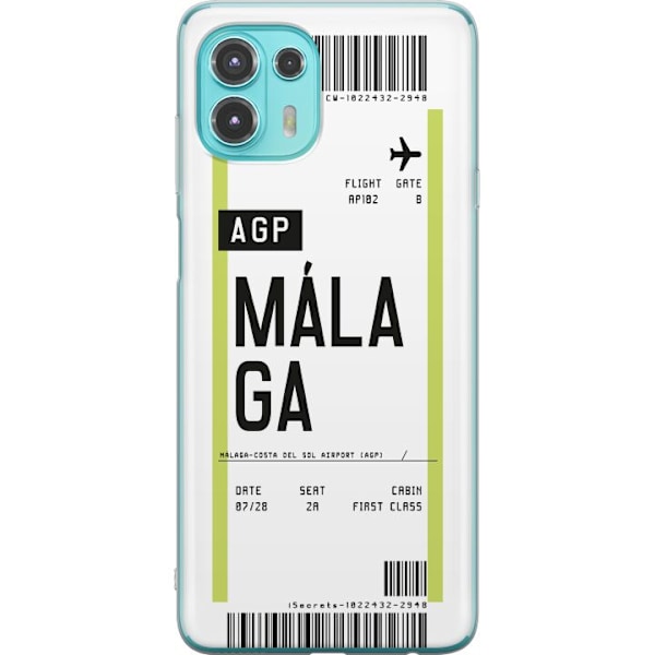 Motorola Edge 20 Lite Gjennomsiktig deksel Malaga