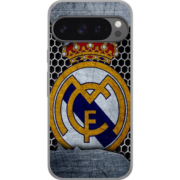 Google Pixel 9 Pro XL Läpinäkyvä kuori Real Madrid CF