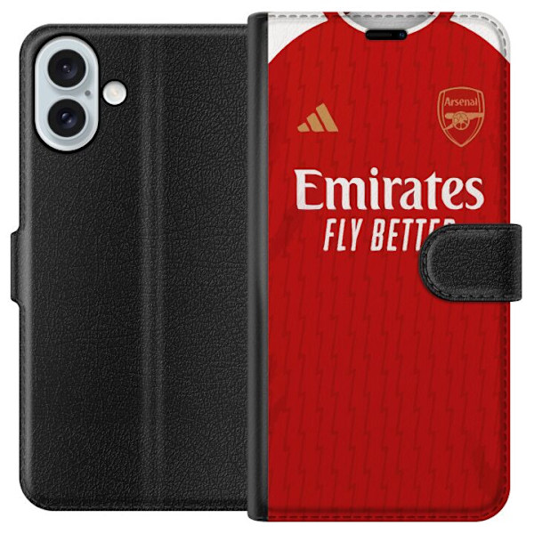 Apple iPhone 16 Plus Lompakkokotelo Arsenal