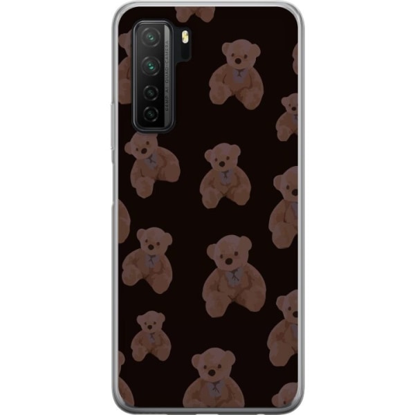Huawei P40 lite 5G Gennemsigtig cover En bjørn flere bjørne