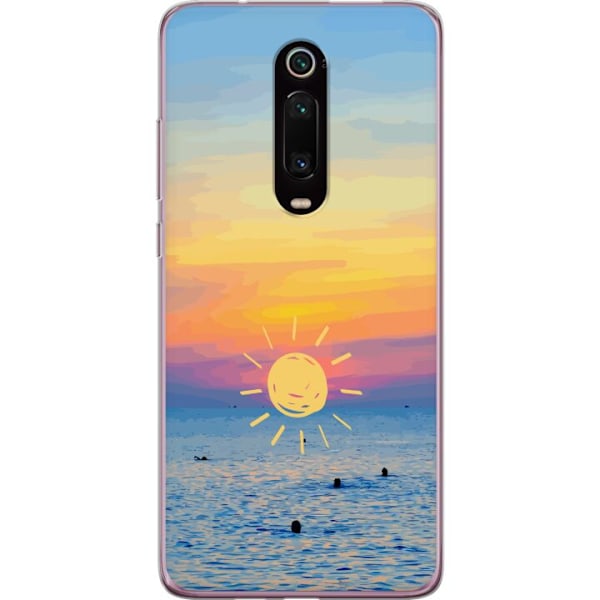 Xiaomi Mi 9T Pro  Läpinäkyvä kuori Auringonlasku