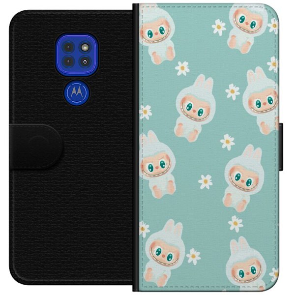Motorola Moto G9 Play Plånboksfodral Labubu Candy Vibes – S