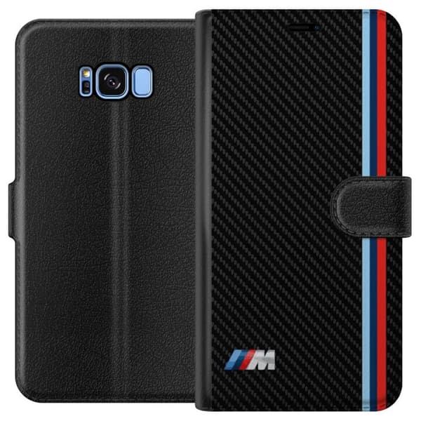 Kompatibelt Plånboksfodral till Samsung Galaxy S8 BMW M