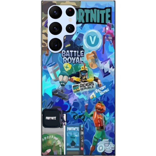 Samsung Galaxy S22 Ultra 5G Gennemsigtig cover Fortnite