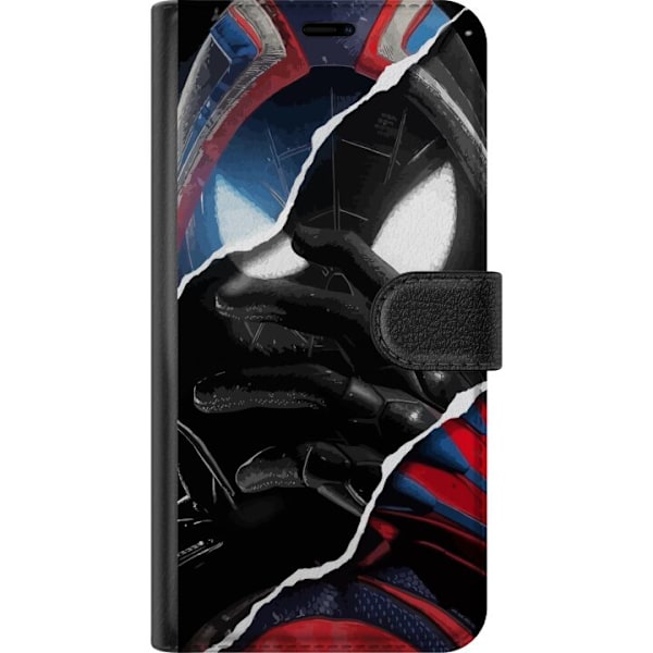 Motorola Moto G34 Lompakkokotelo Spider Man