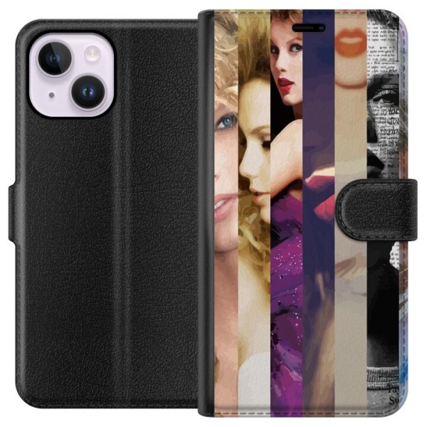 Apple iPhone 15 Plus Plånboksfodral Taylor Swift