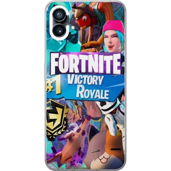 Nothing Phone (1) Läpinäkyvä kuori Fortnite