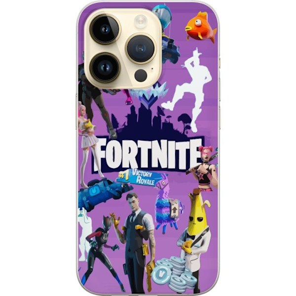 Apple iPhone 14 Pro Genomskinligt Skal Fortnite