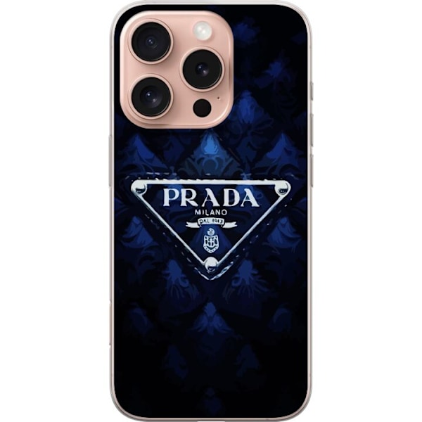 Apple iPhone 16 Pro Gjennomsiktig deksel Prada Milano