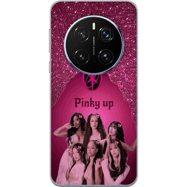 Kompatibelt Mobildeksel til Honor Magic7 Pro KATSEYE Pinky Up rosa