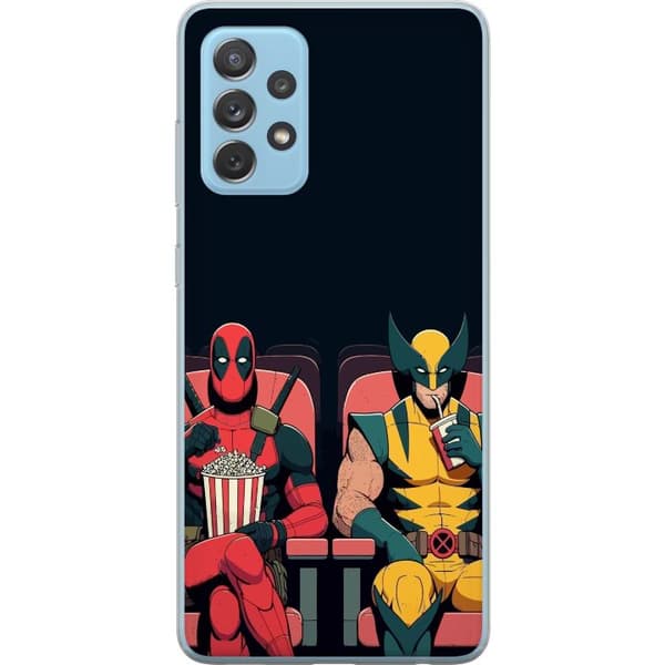 Kompatibelt Mobilskal till Samsung Galaxy A52 5G Deadpool & Wolverine
