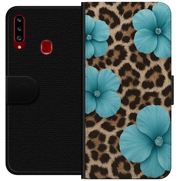 Samsung Galaxy A20s Lommeboketui Blossom Beast