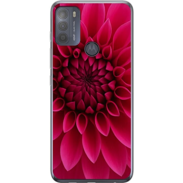 Motorola Moto G50 Läpinäkyvä kuori Rosecore