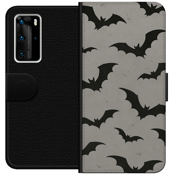 Huawei P40 Pro Tegnebogsetui Flutterprint