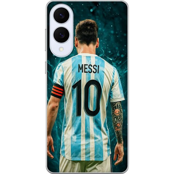 Samsung Galaxy S25 Edge Läpinäkyvä kuori Messi
