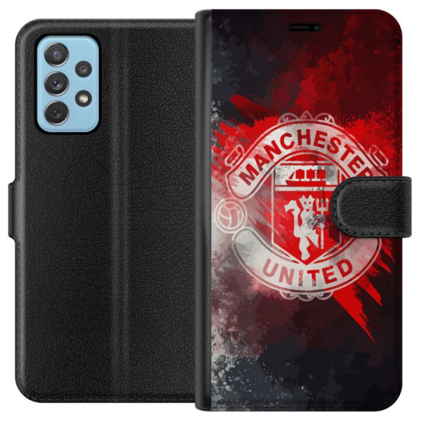Samsung Galaxy A52 5G Plånboksfodral Manchester United FC