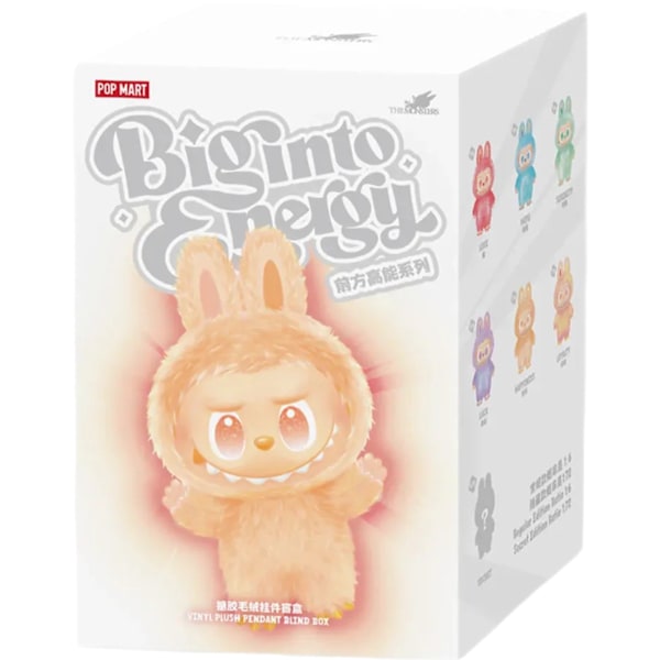 1 kpl POP MART Labubu 3.0 Big into Energy Blind Box -hahmo –