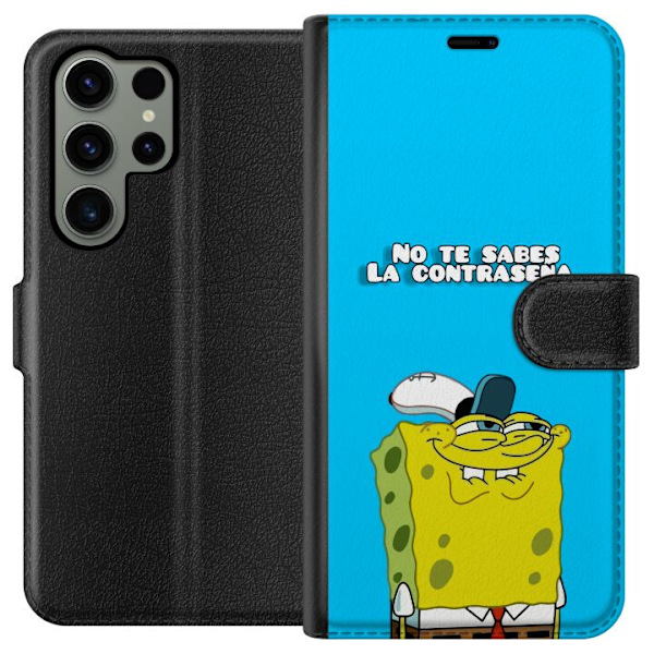 Samsung Galaxy S23 Ultra Plånboksfodral SpongeBob SquarePants