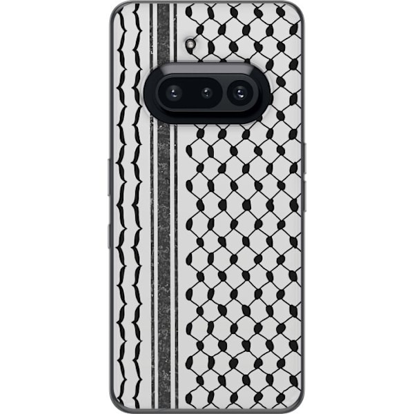 Nothing Phone (3a) Gjennomsiktig deksel Palestinsk mønster -