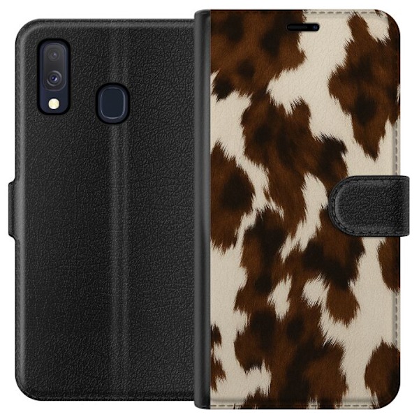 Samsung Galaxy A40 Tegnebogsetui Farve Sprøjt