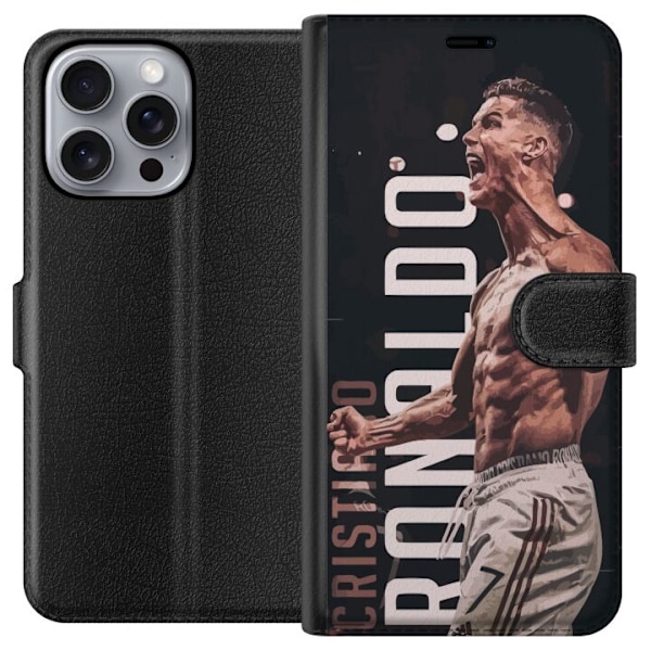 Apple iPhone 16 Pro Max Tegnebogsetui Cristiano Ronaldo