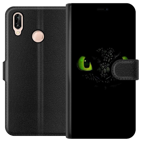 Huawei P20 lite Tegnebogsetui Dragetræneren